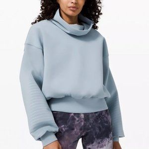 Lululemon Full Flourish Pullover Blue Women's 12